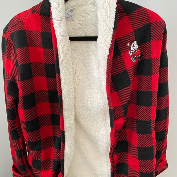 Mickey Mouse Sherpa Cardigan Jacket 